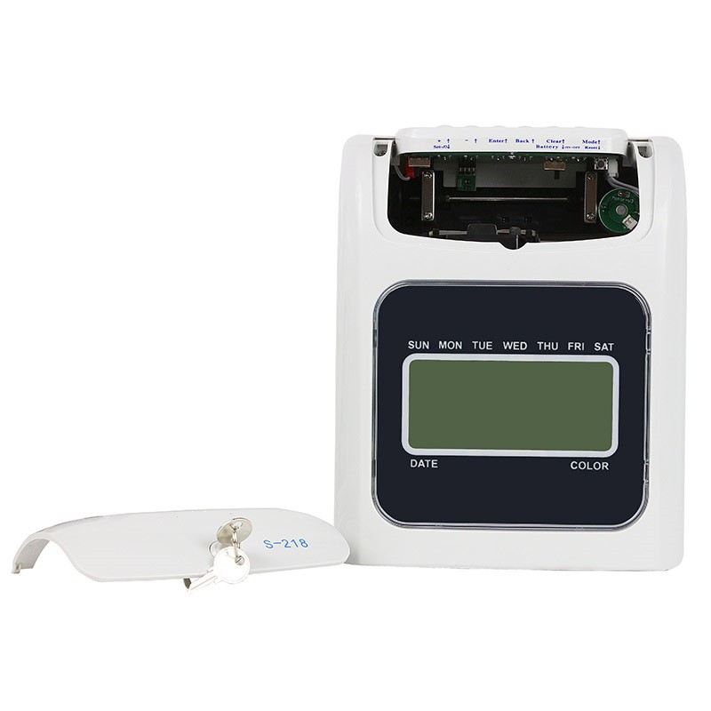 ρολόι μισθοδοσίας στη μηχανή